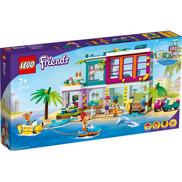 Lego Friends 41709: Casa de Férias da Praia - Imagem 1