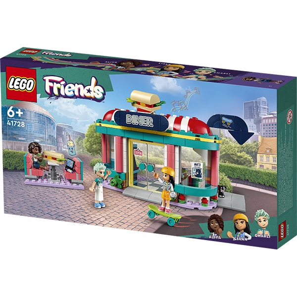 Lego 41728 Friends Restaurante do Centro da Cidade de Heartlake - Imagem 1
