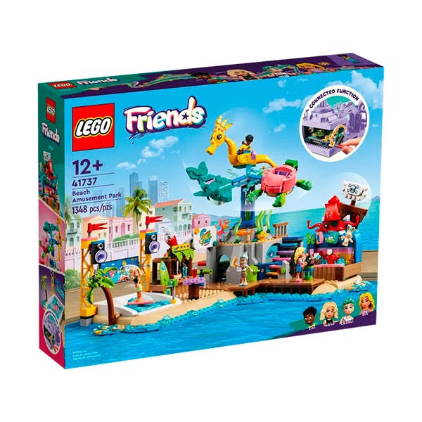 Lego 41737 Friends Parque de Atracciones en la Playa - Imagen 1
