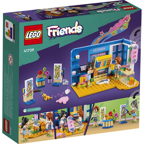 Lego 41739 Friends Quarto da Liann - Imagem 1