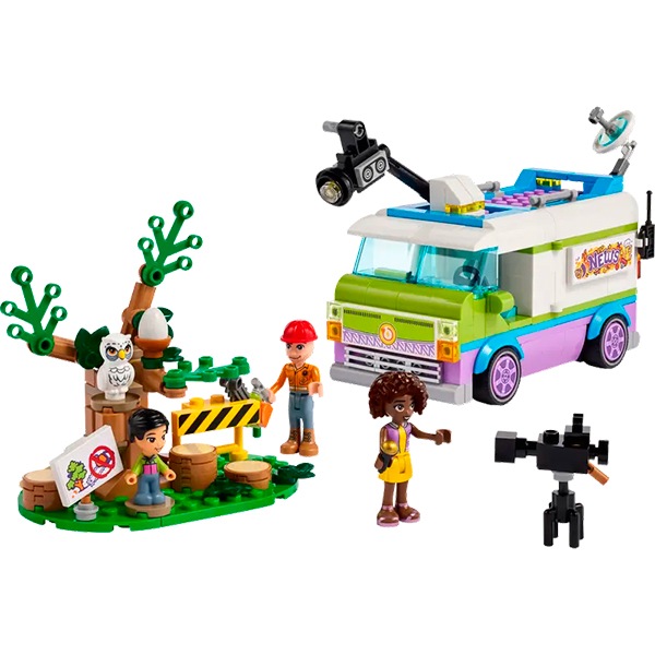 Lego 41749 Friends Unidad Móvil de Noticias - Imatge 1