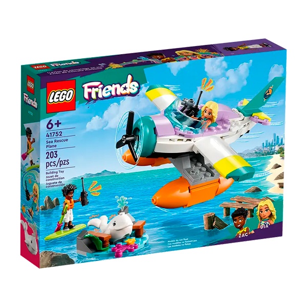 Lego 41752 Friends Avión de Rescate Marítimo - Imagen 1
