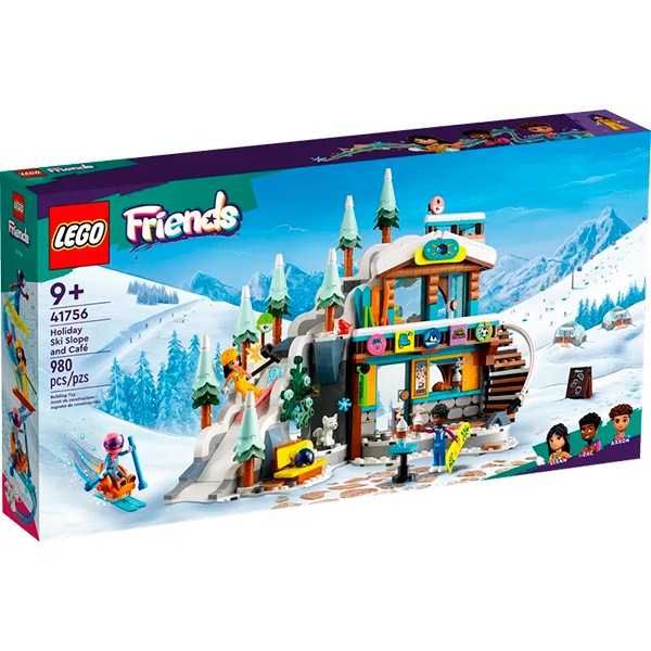 Lego Friends 41756 Pista de Esquí y Cafetería - Imagen 1