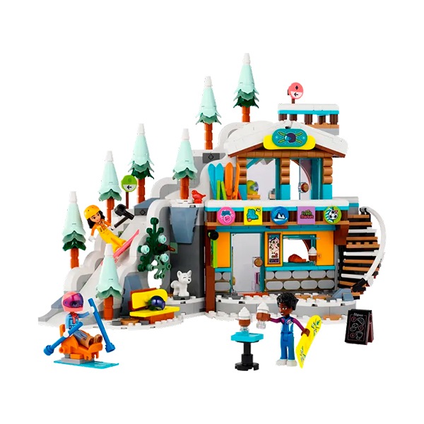 Lego Friends 41756 Pista de Esquí y Cafetería - Imatge 1