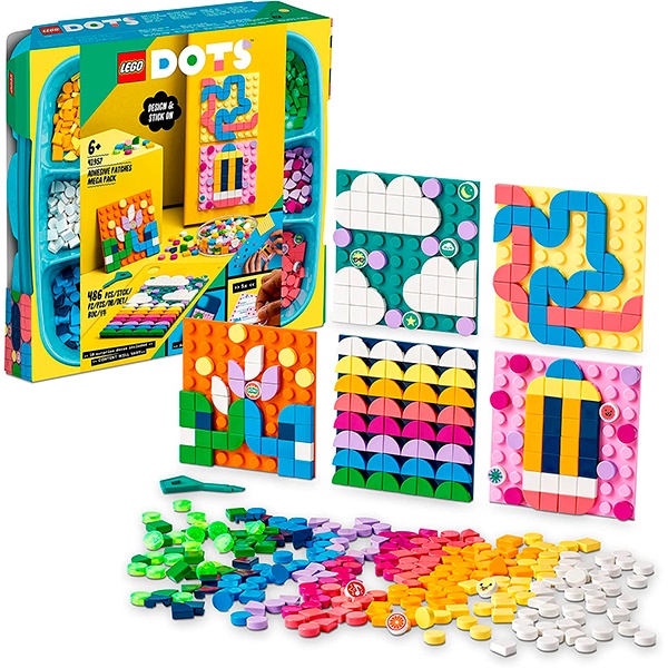 Lego DOTS 41957 Mega Pack de Autocolantes Decorativos