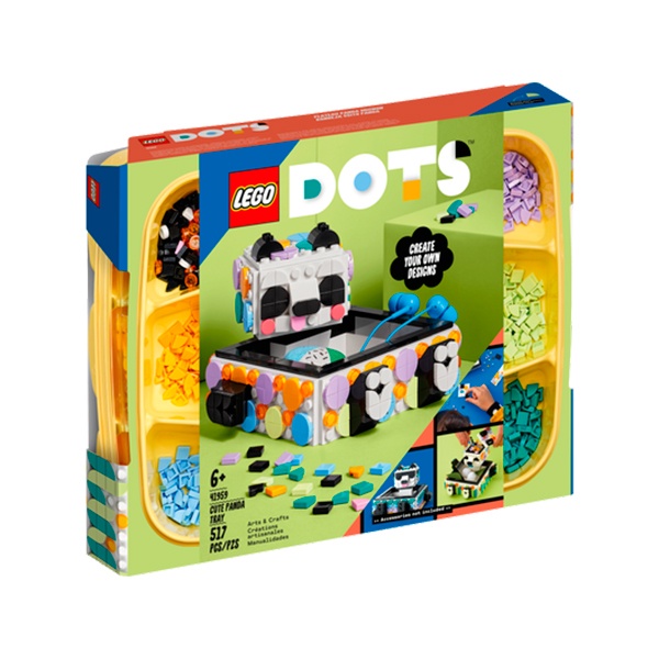 Lego DOTS 41959 Bandeja Osito Panda - Imagen 1