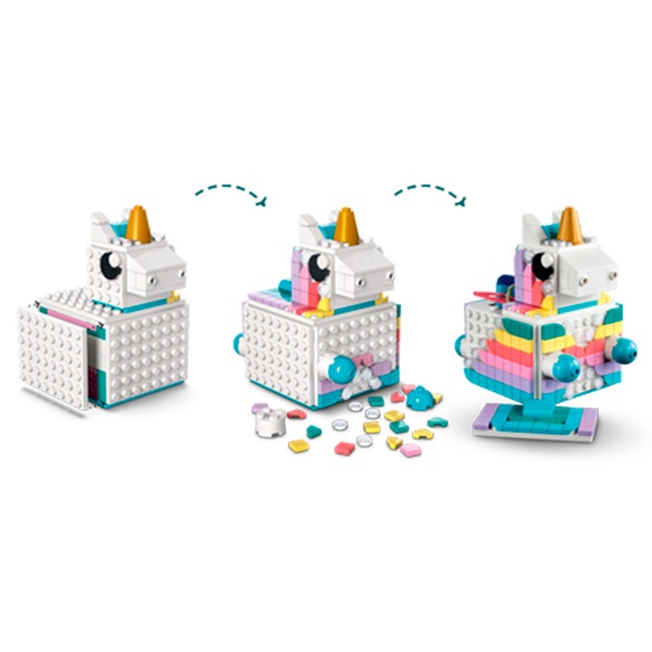 Lego DOTS 41962 Pack Creativo Familiar: Unicornio - Imatge 1