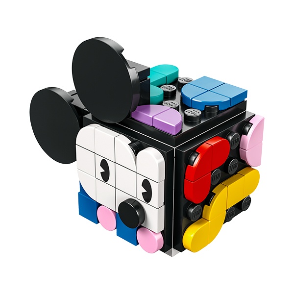 Lego Dots 41964 Mickey Mouse y Minnie Mouse: Caja de Proyectos de Vuelta al Cole - Imagen 2
