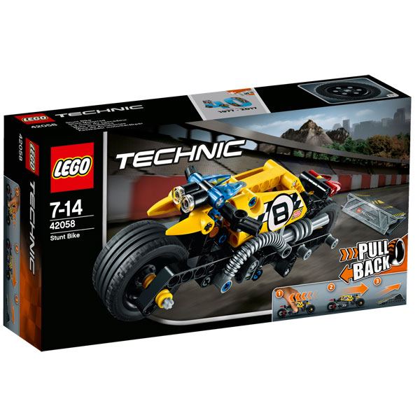 Moto acrobática Lego Technic - Imagen 1