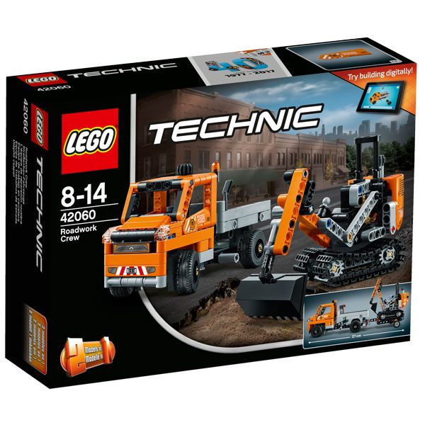 Equipo de trabajo en carretera Lego Technic - Imagen 1