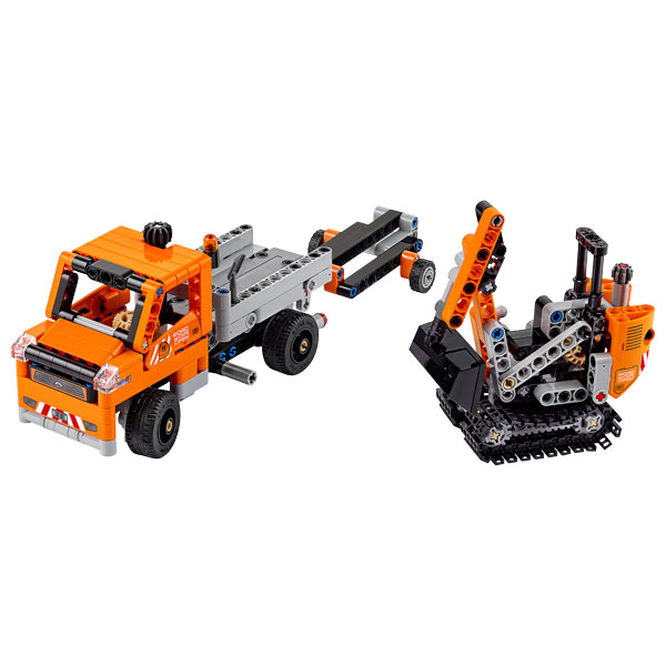Equipo de trabajo en carretera Lego Technic - Imagen 1