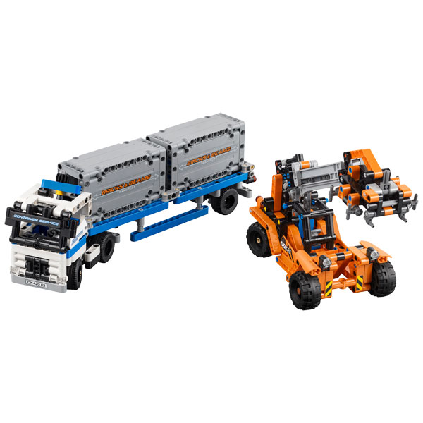 Depósito de contenedores Lego Technic - Imatge 1