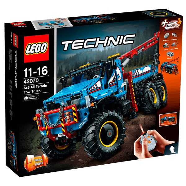 Camion Grua Todoterreno 6x6 R/C Lego Technic - Imagen 1