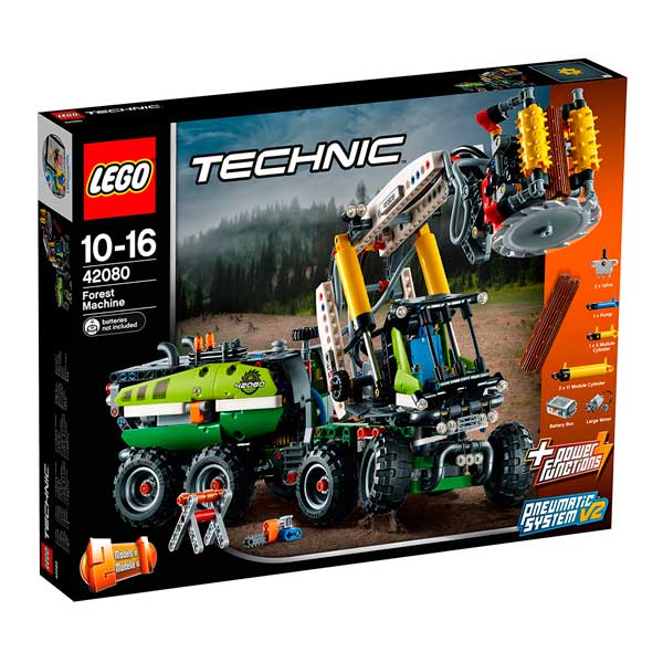 Máquina Forestal Lego Technic - Imagen 1
