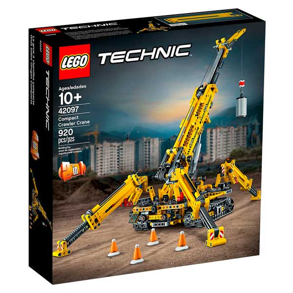 Grua sobre Orugues Compacta 2en1 Lego Technic - Imatge 1