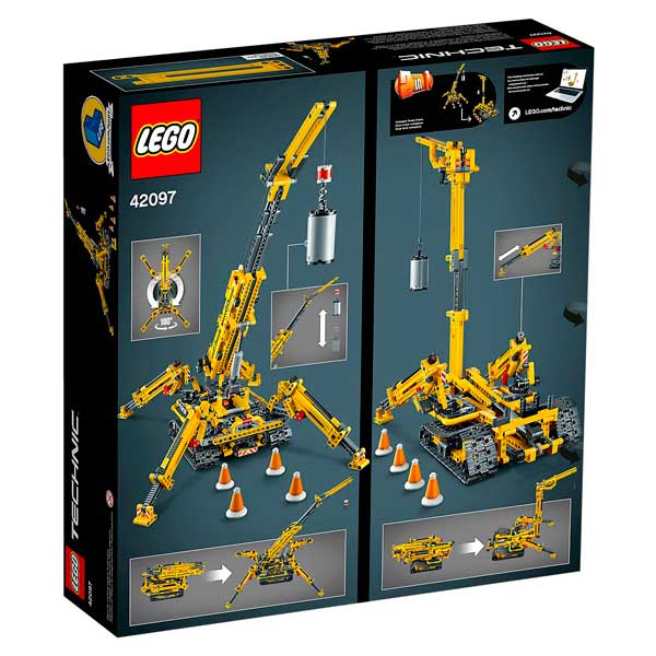 Lego Technic 42097 Grúa sobre Orugas Compacta 2en1 - Imatge 2