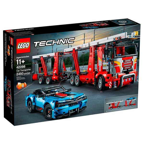 Lego Technic 42098 Camión Transporte de Vehículos 2en1 - Imagen 1