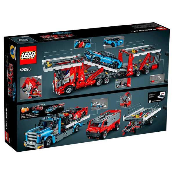Lego Technic 42098 Camión Transporte de Vehículos 2en1 - Imatge 2