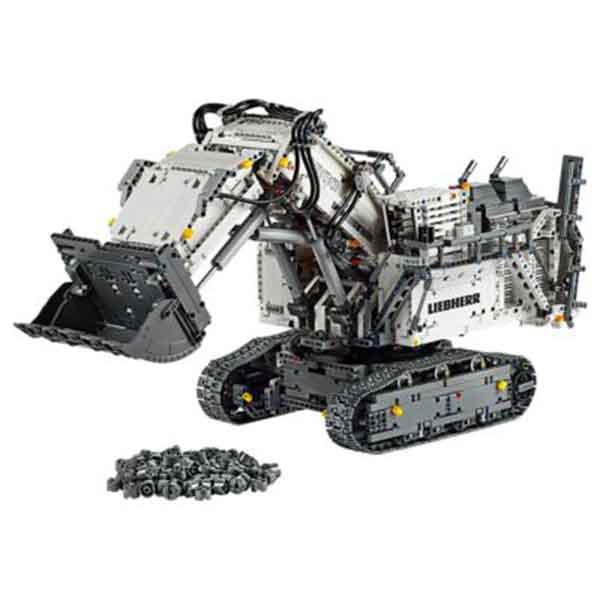 Lego Technic 42100 Excavadora Liebherr R 9800 - Imatge 1