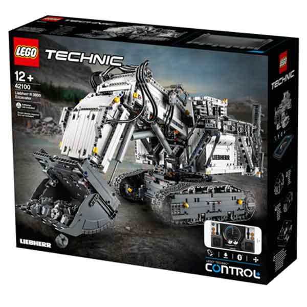 Lego Technic 42100 Excavadora Liebherr R 9800 - Imatge 2