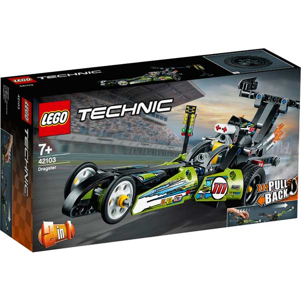 Lego Technic 42103 Dragster 2en1 - Imagen 1