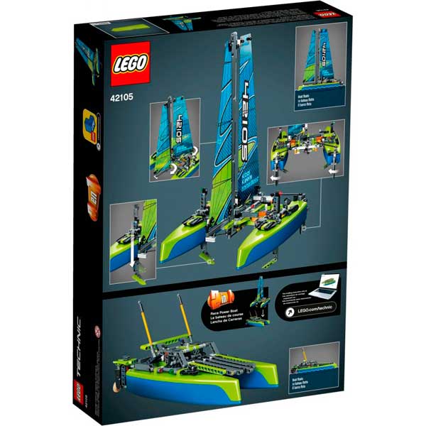 Lego Technic 42105 Catamarã 2Em1 - Imagem 1