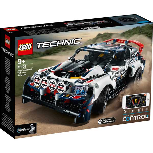 Lego Technic 42109 Coche de Rally Top Gear con App - Imagen 1
