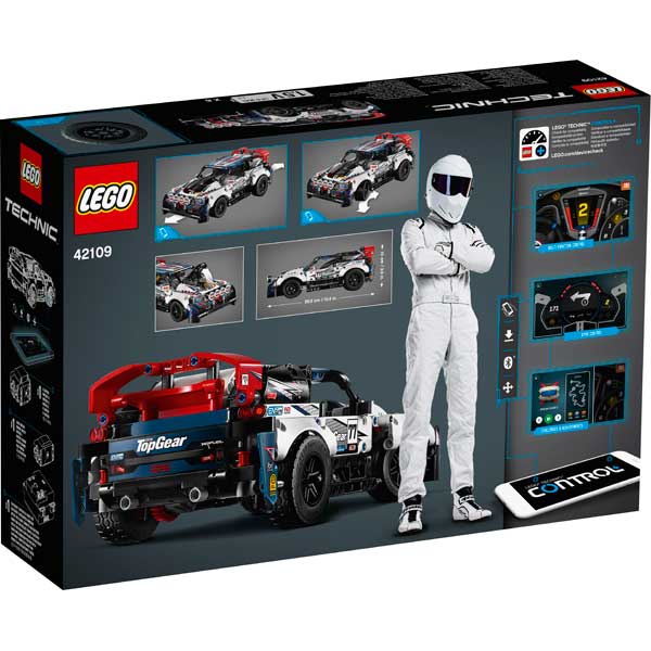 Lego Technic 42109 Coche de Rally Top Gear con App - Imatge 1