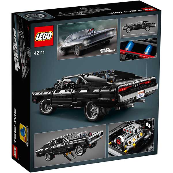 Lego Technic 42111 Dom's Dodge Charger - Imagem 2