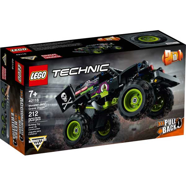 Lego Technic 42118 Monster Jam Grave Digger - Imatge 1