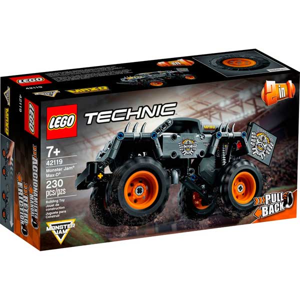 Lego Technic 42119 Monster Jam Max-D - Imatge 1