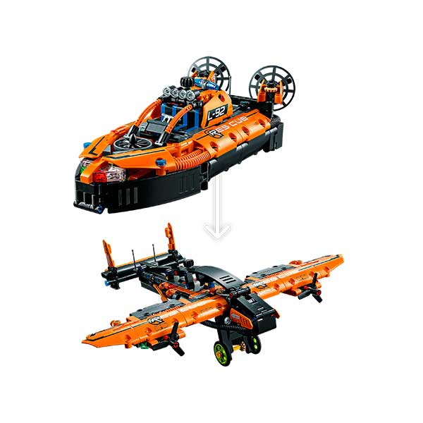 Lego Technic 42120 Aerodeslizador de Rescate - Imatge 3