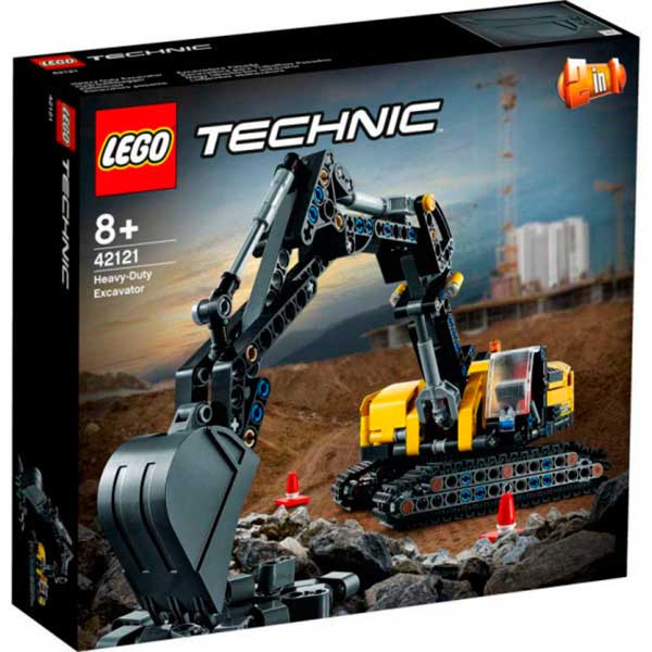 Lego Technic 42121 Escavadora para Trabalhos Pesados - Imagem 1