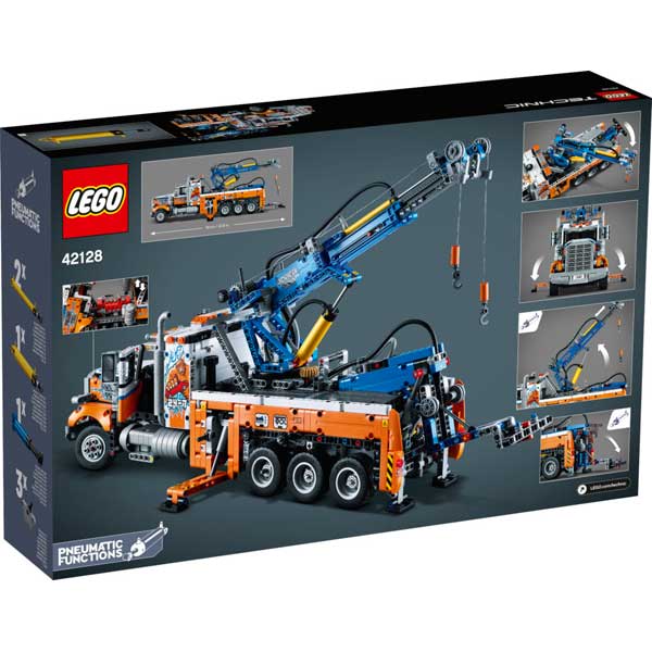Lego Technic 42128 Camión Remolcador de Gran Tonelaje - Imatge 1