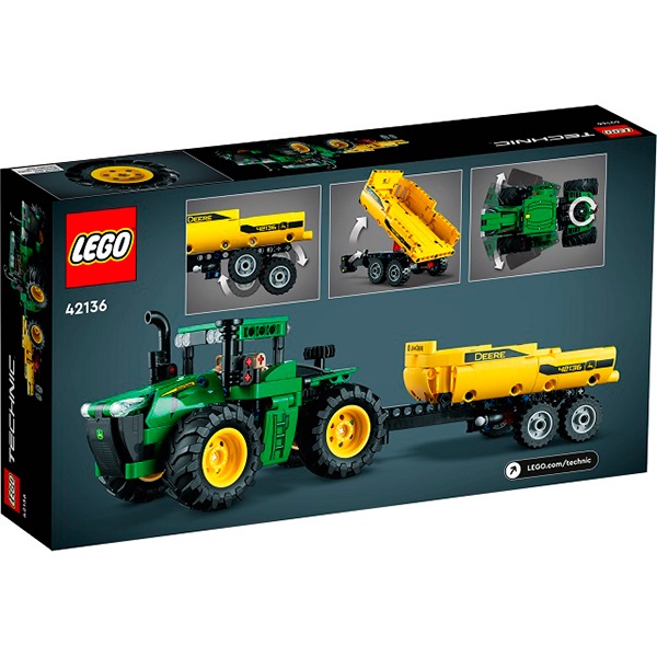 Lego 42136 Technic John Deere 9620R 4WD Tractor - Imagem 1