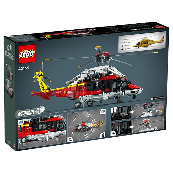 Lego Technic 42145 Helicóptero de Rescate Airbus H175 - Imatge 5