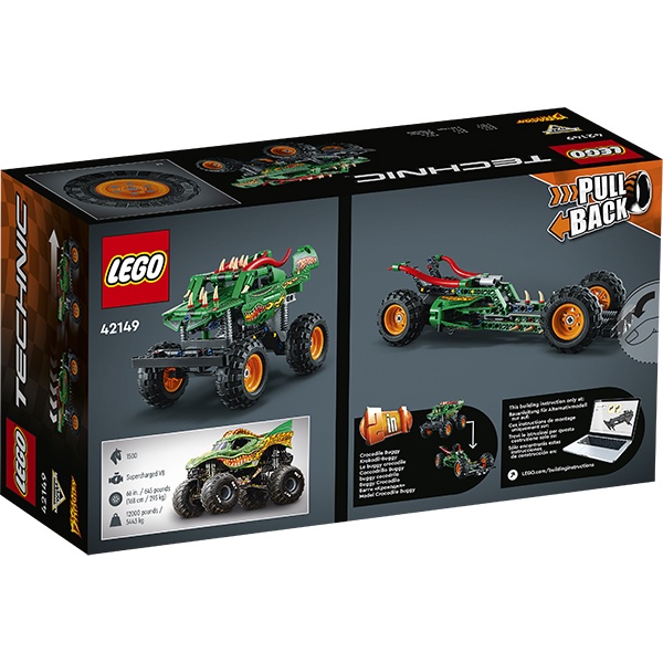 Lego 42149 Technic Monster Jam Dragon - Imatge 1