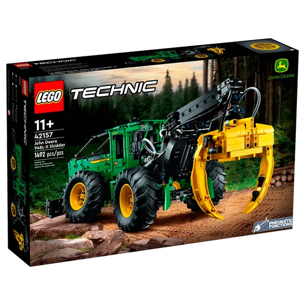 Lego 42157 Technic Skidder John Deere 948L-II - Imagen 1