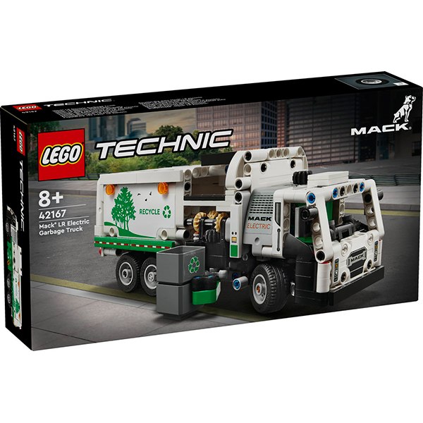 42167 Lego Technic - Camión de Residuos Mack® LR Electric