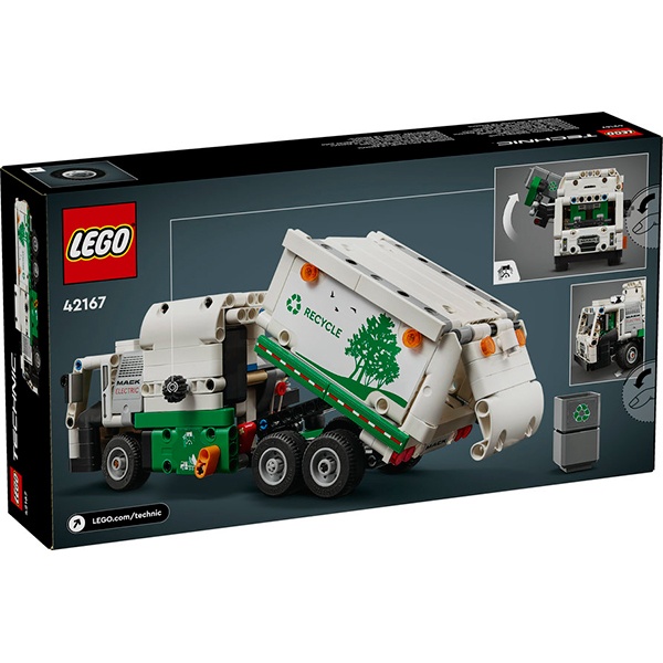 42167 Lego Technic - Camión de Residuos Mack® LR Electric - Imagen 1