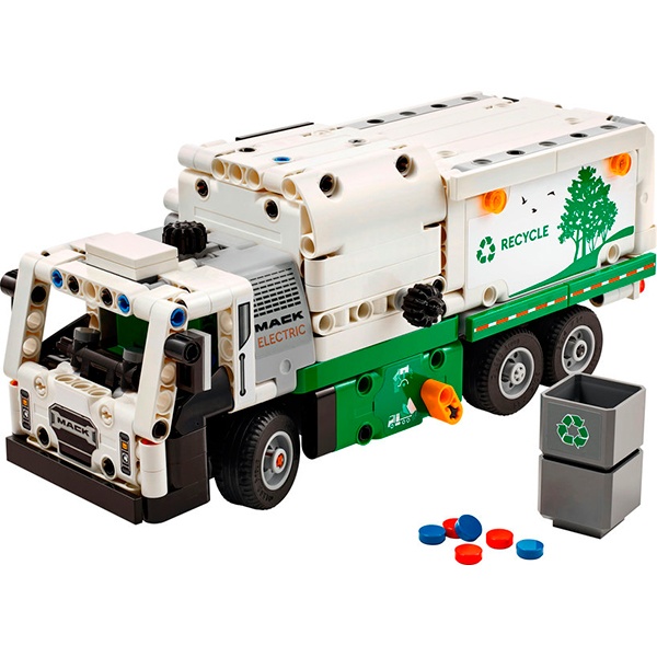 42167 Lego Technic - Caminhão de lixo elétrico Mack® LR - Imagem 2