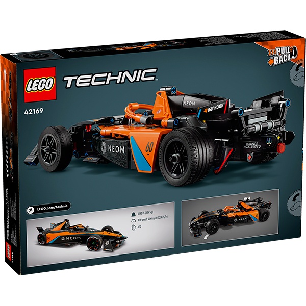 Lego 42169 Technic NEOM McLaren Formula E Race Car - Imatge 1