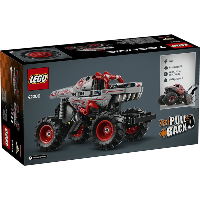 Lego Technic 42200 - Monster Jam ThunderROARus con Motor - Imagen 1