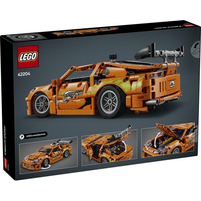 Lego Technic 42204 - Fast and Furious Coche Toyota Supra MK4 - Imagen 1