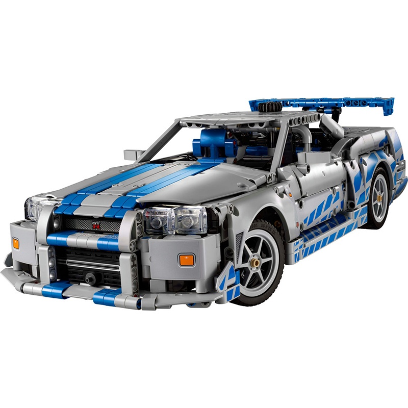 Lego Technic 42210 - Coche Nissan Skyline GT-R (R34) de 2 Fast 2 Furious - Imagen 2