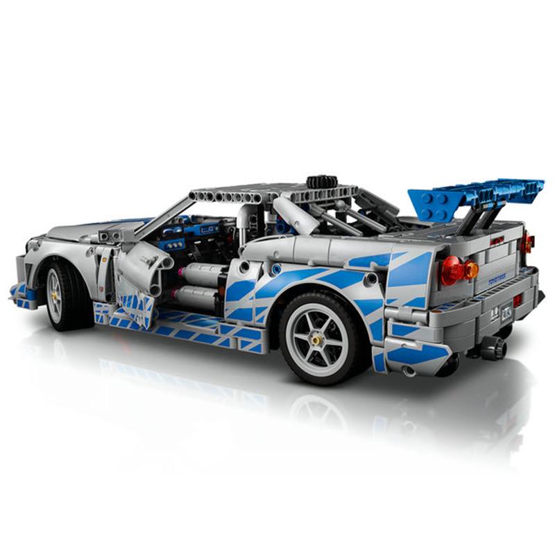 Lego Technic 42210 - Coche Nissan Skyline GT-R (R34) de 2 Fast 2 Furious - Imagen 3