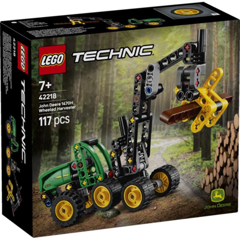 Lego Technic 42218 - Colheitadeira com Rodas John Deere 1470H
