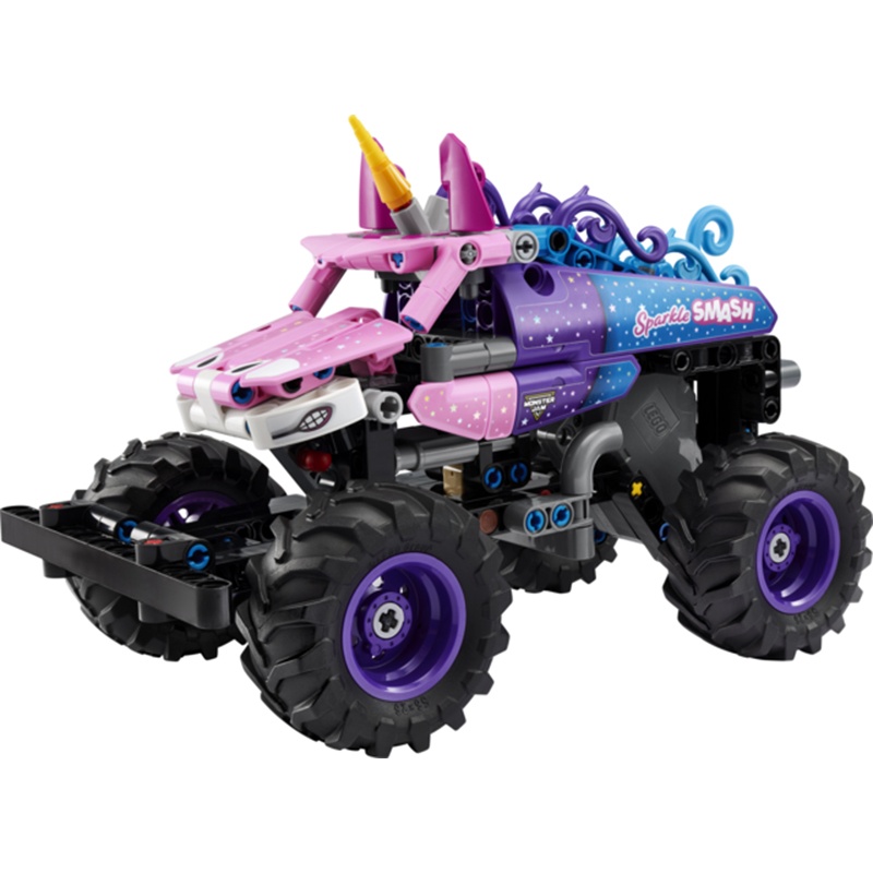 Lego Technic 42220 - Monster Jam Sparkle Smash com Motor de Carga Manual - Imagem 2