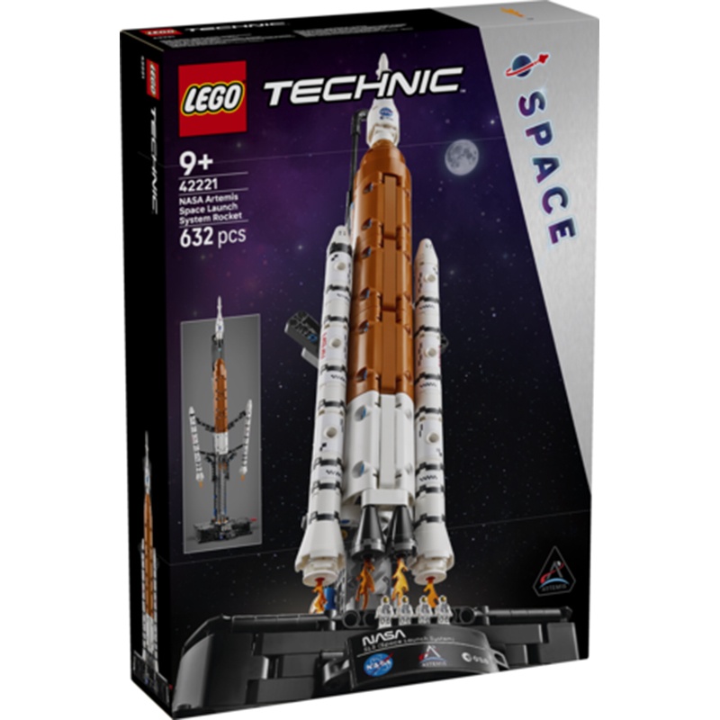 Lego Technic 42221 - Foguetão do Sistema de Lançamento Espacial NASA Artemis