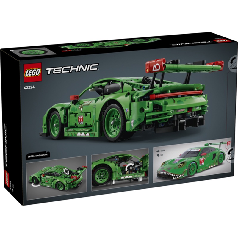 Lego Technic 42224 - Porsche 911 GT3 Rexy AO Racing - Imagem 1